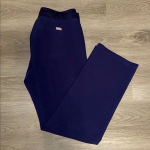 Figs Livingston Basic Scrub Pants Navy